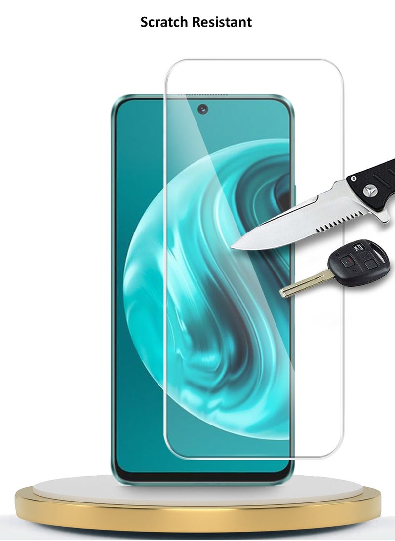 دبليو تيك واقي شاشة من الزجاج المقوى من هواوي نوفا 12i 4G 2024 بريميوم سيريز 9H 2.5D (MSG9CN) - شفاف  - Image 5