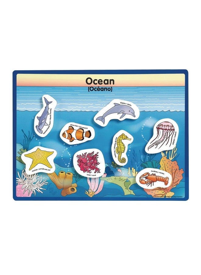 Excellerations Animals in Their Habitats 6 Puzzle Boards Learning Activity Tool for Kids (48 Pieces) - Image 4