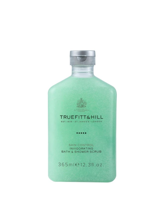 Truefitt & Hill Invigorating Bath & Body Shower Scrub For Men 365ML | Exceptionally Refreshing Rosemary and Mint Fragrance - Image 1