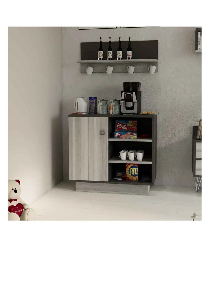 Stylish Home White and Grey Table Set with TV Stand - SH49 - Image 4