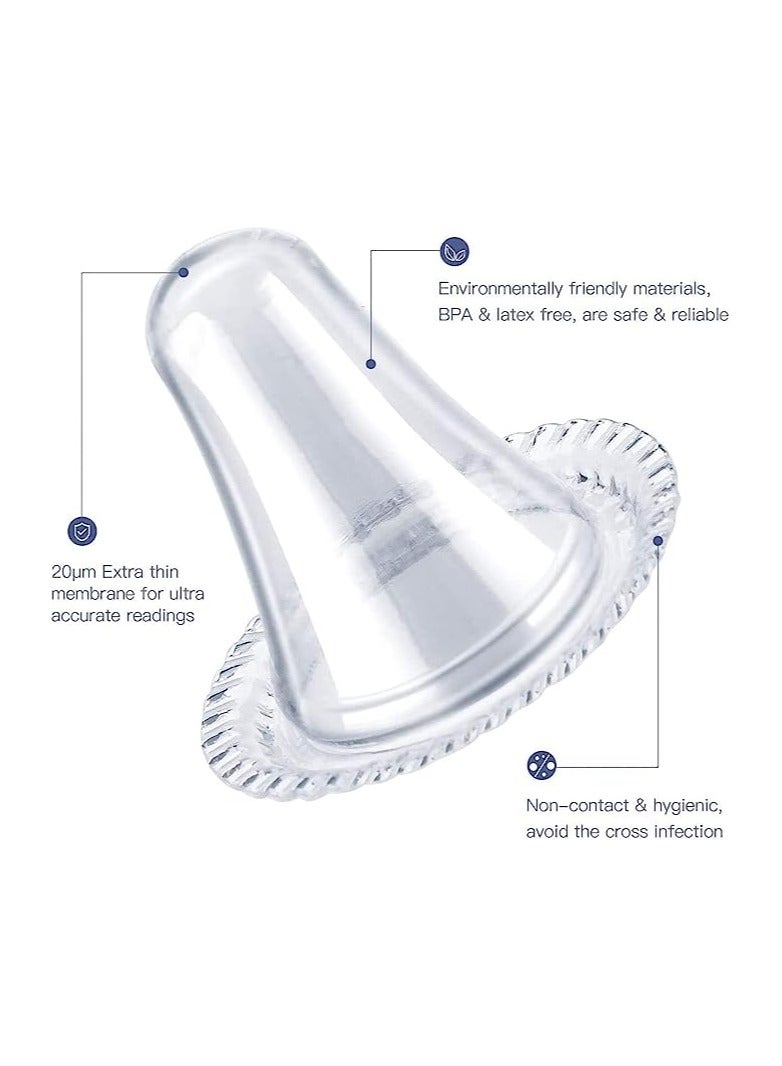 60 Ear Thermometer Probe Sleeves, Lens Filters, Refill Sleeves for all Braun Models BPA-Free Disposable Digital Sleeves - Image 3