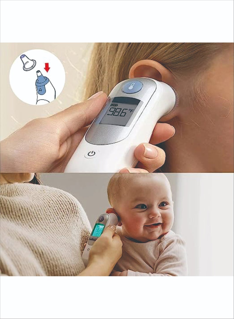 60 Ear Thermometer Probe Sleeves, Lens Filters, Refill Sleeves for all Braun Models BPA-Free Disposable Digital Sleeves - Image 4