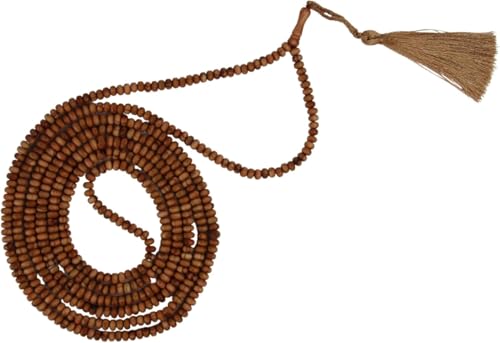 Islamic Bazaar 500 Beaded Olive Wood Tasbih Tasbeeh Misbaha Islamic Gift Tasbih Prayer Beads Tesbih 4.5x6.5 mm for Dhikr - Image 4