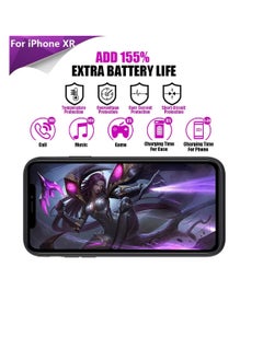 Zexen Battery Case Compatible iPhone XR,3200mAh Rechargeable Extended Battery Charging Case, External Battery Charger Case, Backup Power Bank Case, Support Wired Headphones (6.1 inch)  - Image 3