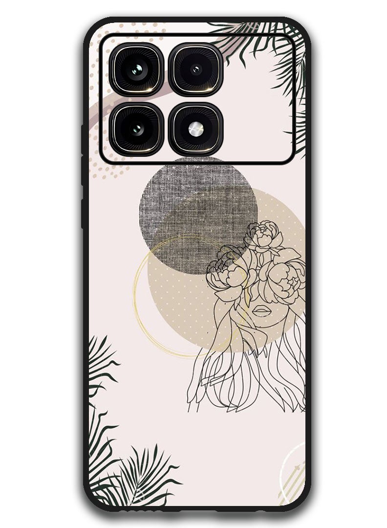 Theodor Protective Case Anti Scratch Shock Proof Bumper Cover For Xiaomi Redmi K70 Ultra Minimalist woman  - Image 1