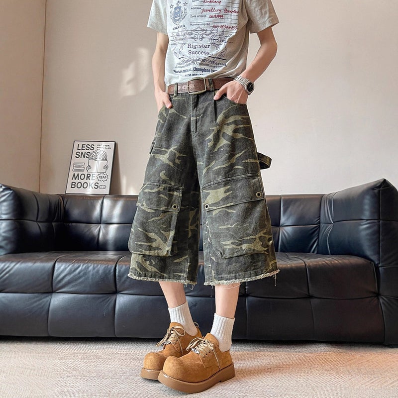 Unisex Classic Denim Jeans Loose Fit Daily Outdoor Wear - Image 2