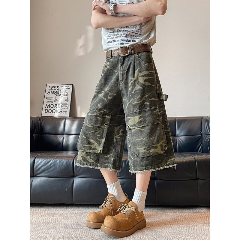 Unisex Classic Denim Jeans Loose Fit Daily Outdoor Wear - Image 1