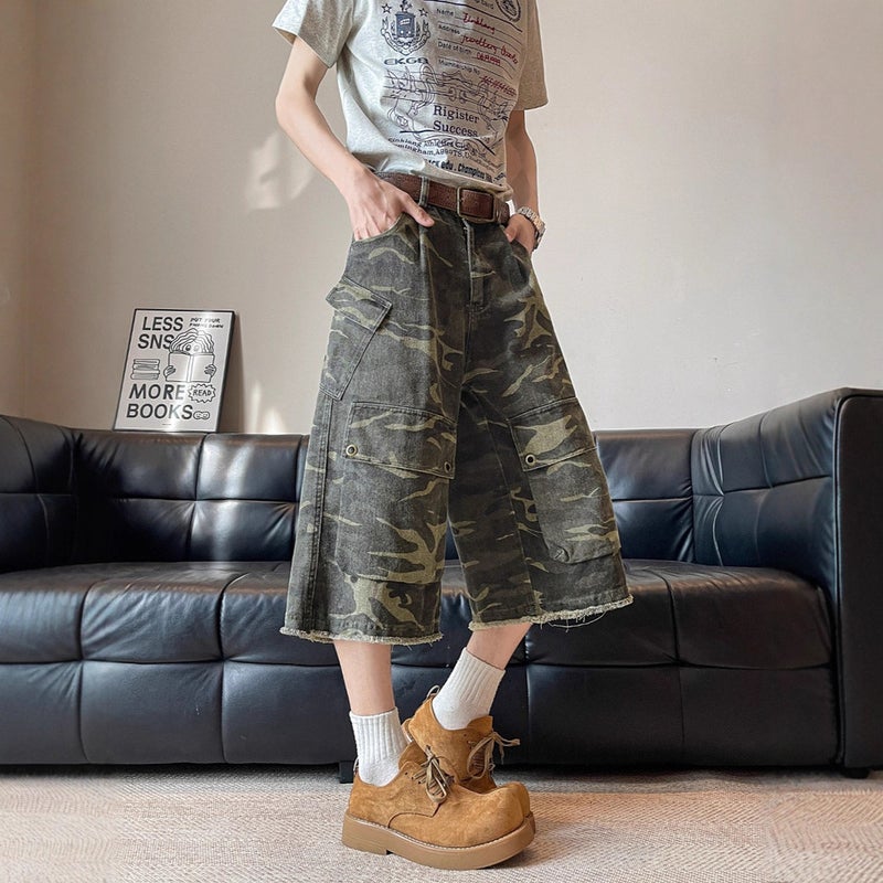 Unisex Classic Denim Jeans Loose Fit Daily Outdoor Wear - Image 4