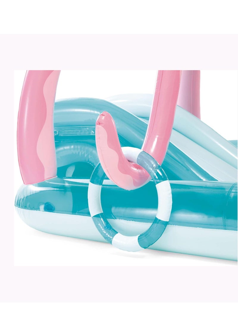 INTEX Octopus Play Center Inflatable Pool with Slide and Sprinkler 234x183x150cm  - Image 4