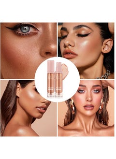 Liquid Highlighter Makeup, Long Lasting Liquid Luminizer For Glowing Skin Waterproof Smooth Glitter Highlight Face Illuminator Cream Contour Stick Body Shimmer Liquid Bronzer - pzsku/Z8D9B008D152057F3ABE9Z/45/_/1703036719/c0af43e3-f740-451f-b0e0-3aab60f0f50d