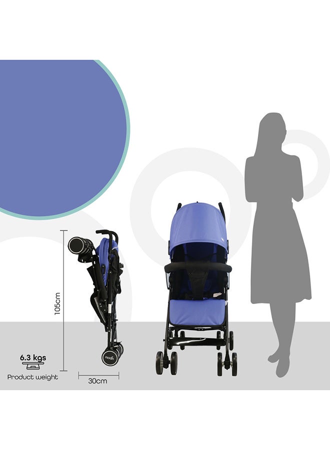 Moon Strek - Stroller - Cyan Blue - Image 5