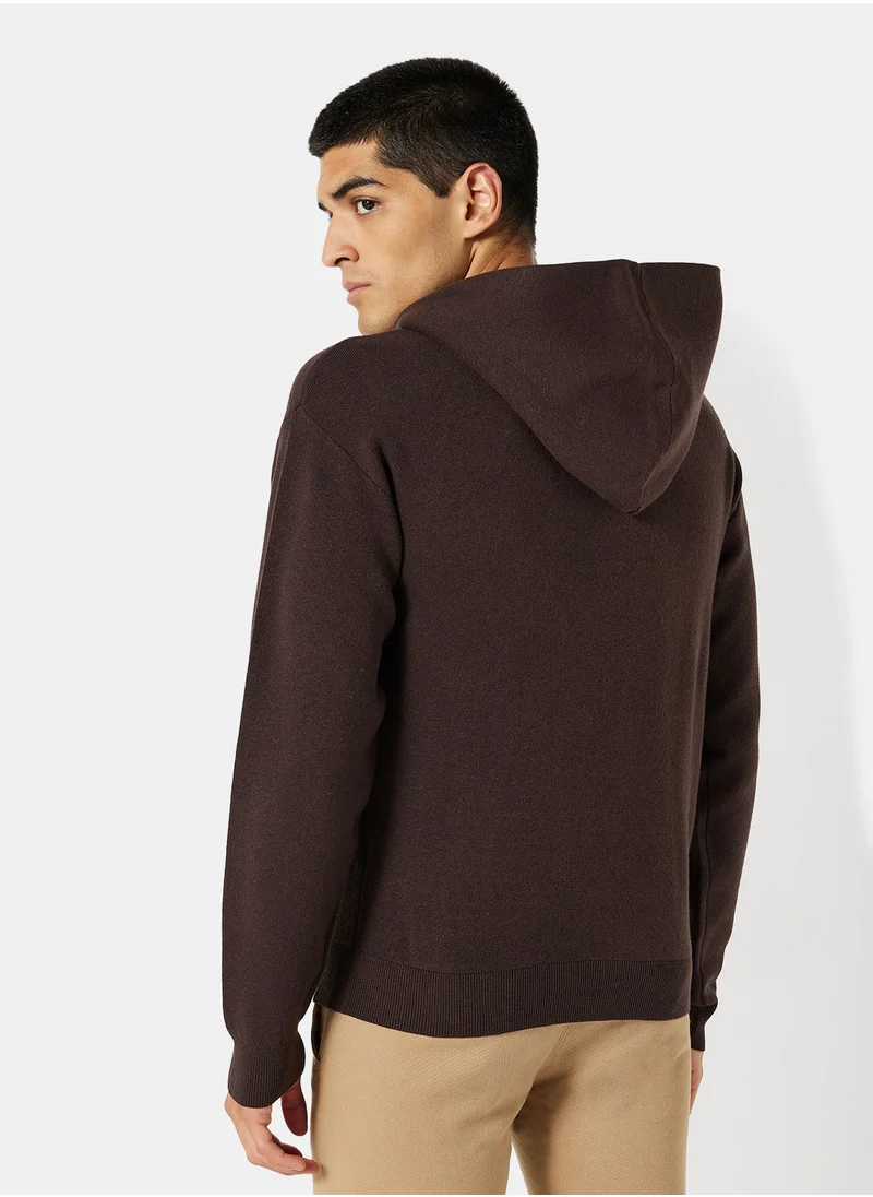 جاك اند جونز Keegan Relaxed Knit Hoodie