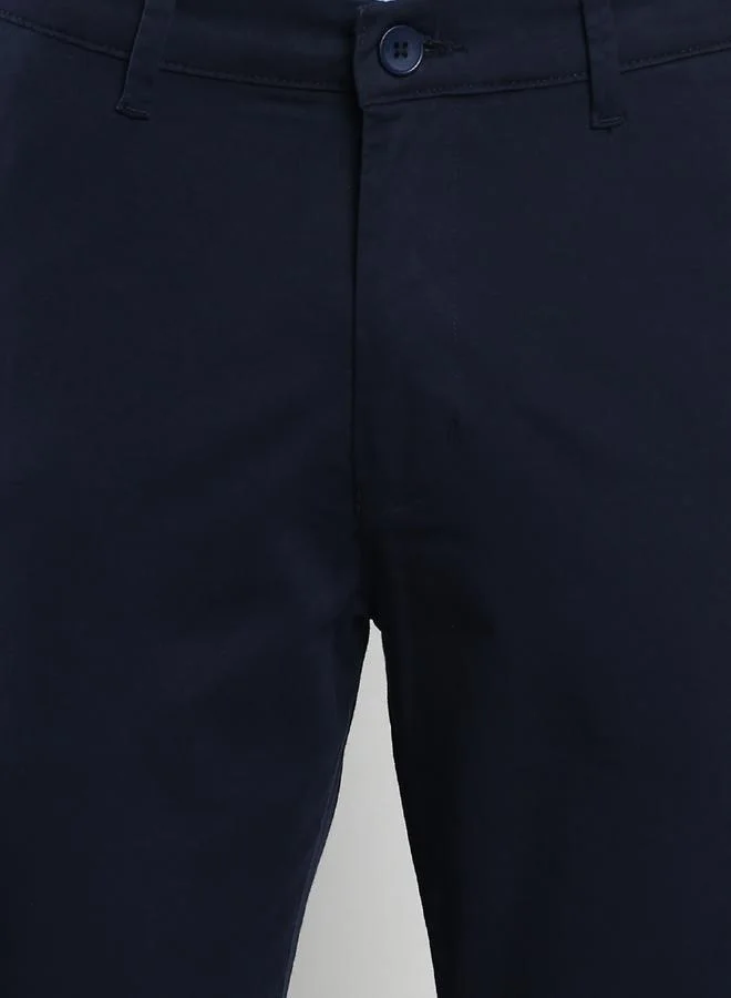 Dennis Lingo Men's Navy Tapered Fit Cargo Pants