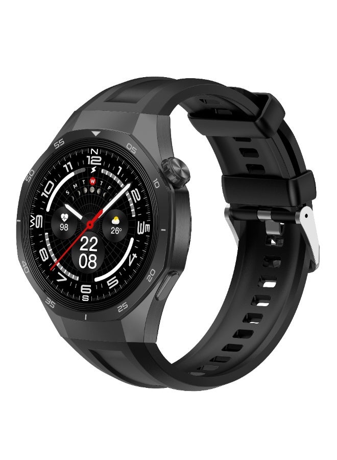 G-Tab GTR5 Smart Watch 1.43” AMOLED Display, Bluetooth Calling, Waterproof Fitness watch, 7-Day Battery ,24/7 Health Monitor (Heart Rate, SpO₂, Blood Pressure, Sleep), 23 Sports Modes, AI Voice Assistant, Smart Notifications, Smartwatch For Men Android & iOS - Image 1