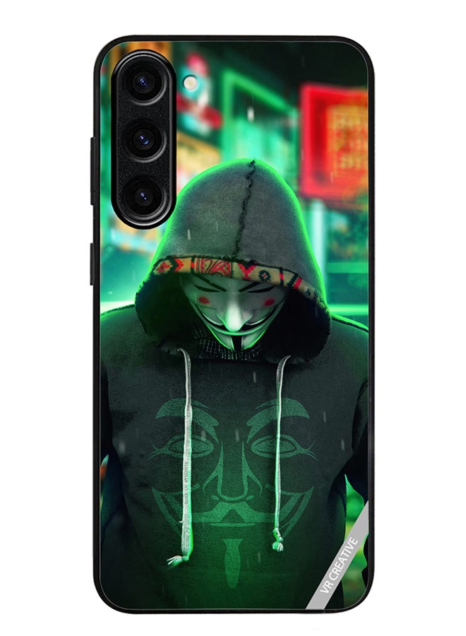 VR CREATIVE Protective Case Cover For Samsung Galaxy S23 FE Joker Mask In Joker Jacket Design Multicolour - Image 1