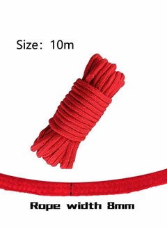 KASTWAVE 2 Roll 10M Soft Red Cotton Rope, for Wall Hanging, Decor Crafts Projects, Macrame Knotting, and Home Decoration  - Image 3