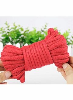 KASTWAVE 2 Roll 10M Soft Red Cotton Rope, for Wall Hanging, Decor Crafts Projects, Macrame Knotting, and Home Decoration  - Image 5