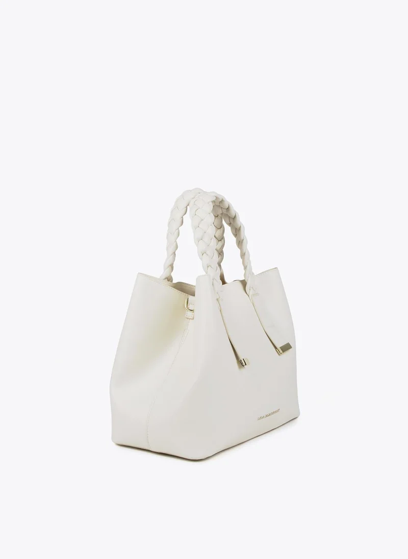 Lola Casademunt Medium bag with braided straps