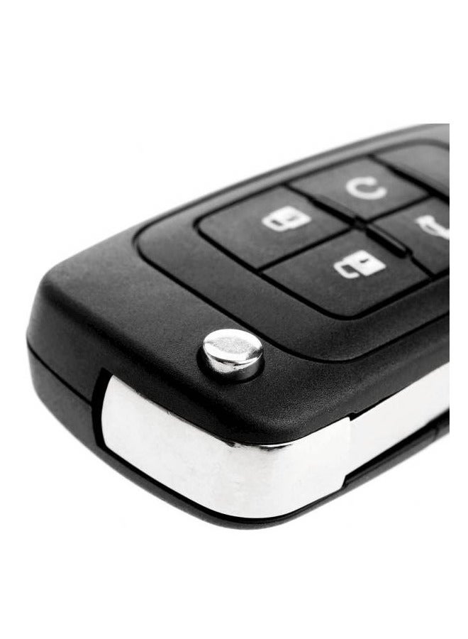 Black 5 Butons Chevrolet Car Key Cover Key Chain - Image 5