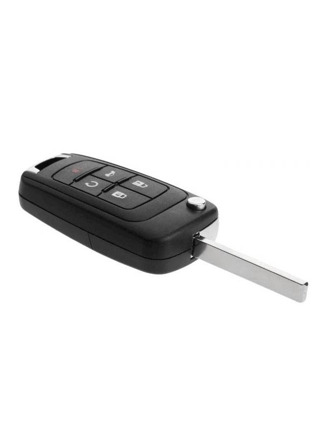 Black 5 Butons Chevrolet Car Key Cover Key Chain - Image 2