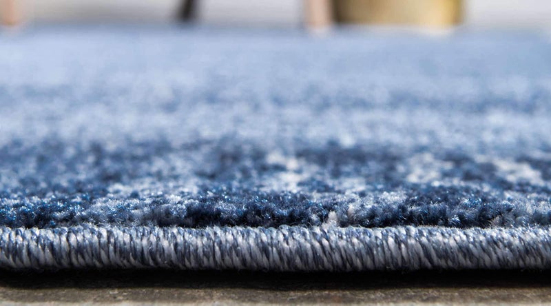 Unique Loom Del Mar Collection Area Rug - Sarah (3' 3" x 5' 3" Rectangle, Light Blue/ Blue) - Image 4