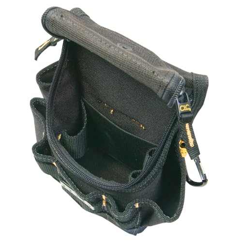 Custom Leathercraft CLC 1523 Ziptop Utility Pouch, Small - Image 4