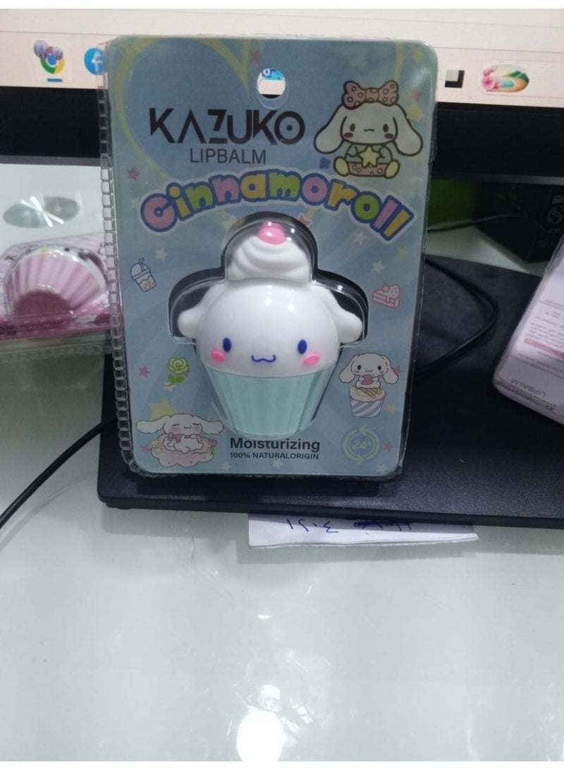 كازوكو Kazuko Cinnamoroll Lip Balm – كازوكو سينامورول بلسم شفاه مرطّب - Image 2