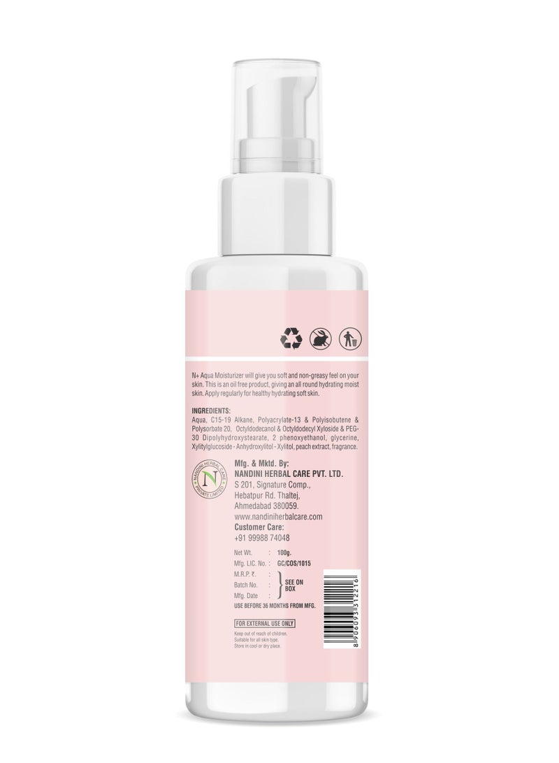 N Plus Professional N Plus Professional Aqua  Moisturiser, Oil-Free, Hydrating moist skin, Face Cream for Soft Skin  - Image 2