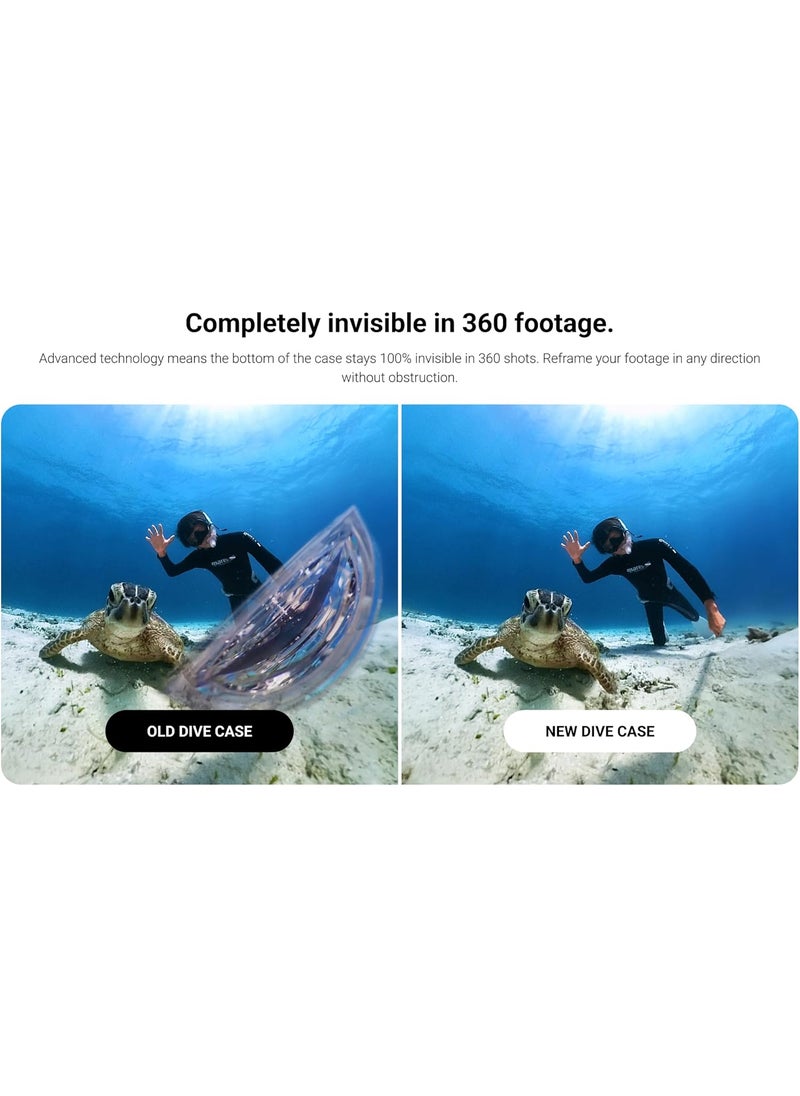 Insta360 Insta360 X3 Invisible Dive CaseNew  Waterproof Up to 50m 164ft  - Image 3
