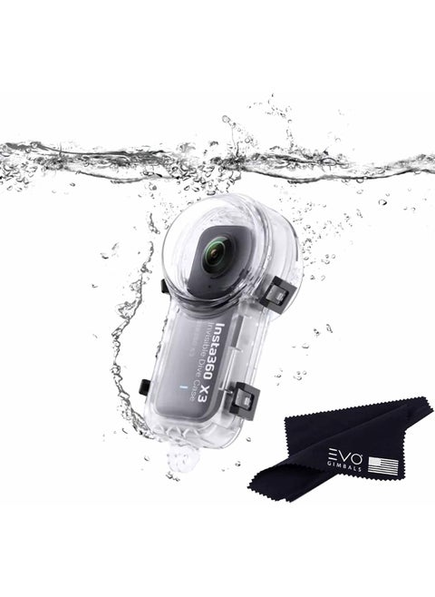 Insta360 X3 Invisible Dive CaseNew  Waterproof Up to 50m 164ft