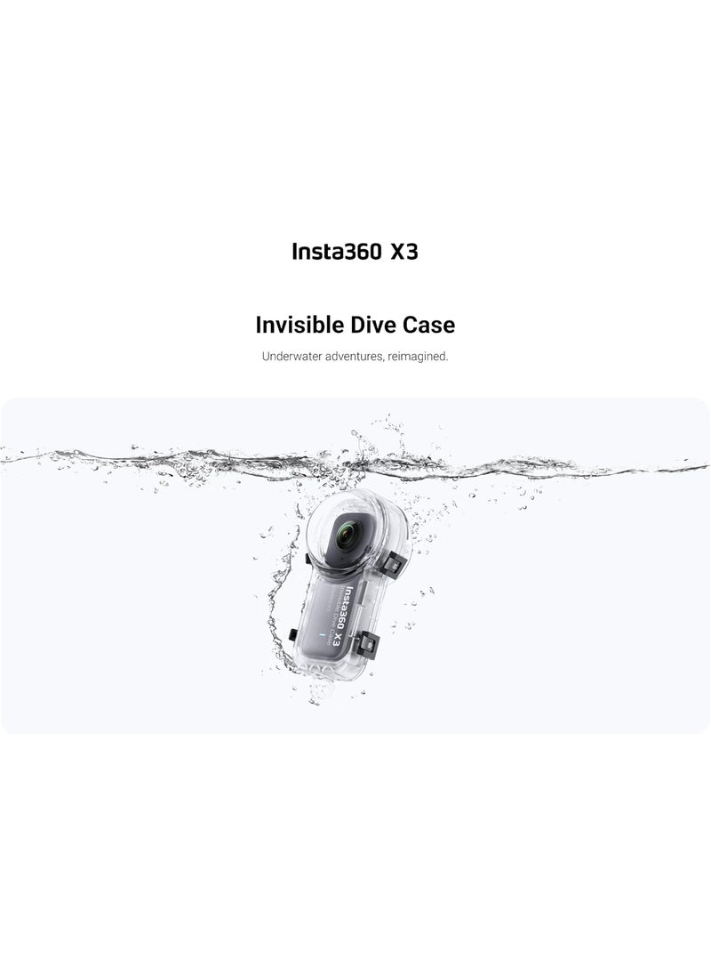 Insta360 Insta360 X3 Invisible Dive CaseNew  Waterproof Up to 50m 164ft  - Image 2