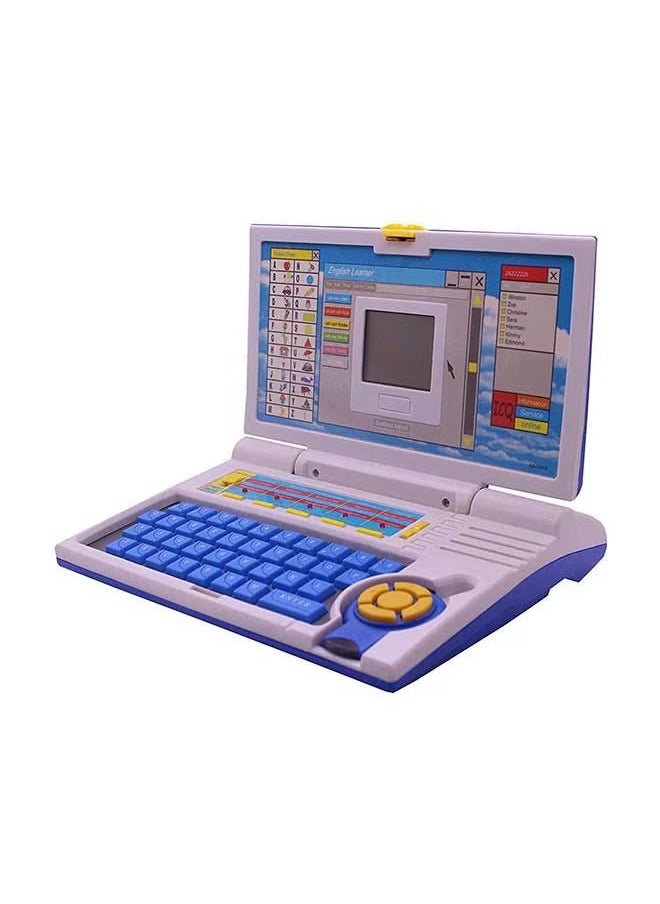 Sky Tech English Learning Laptop for Kids｜Bilingual Eye-Protection Screen, Parent-Child Interactive (30x6x22.5cm Blue)  - Image 5