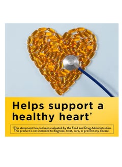 Nature Made Fish Oil 1000 mg Softgels, Fish Oil Supplements, Omega 3 Fish Oil for Healthy Heart Support, Omega 3 Supplement with 90 Softgels, 45 Day Supply  - Image 2