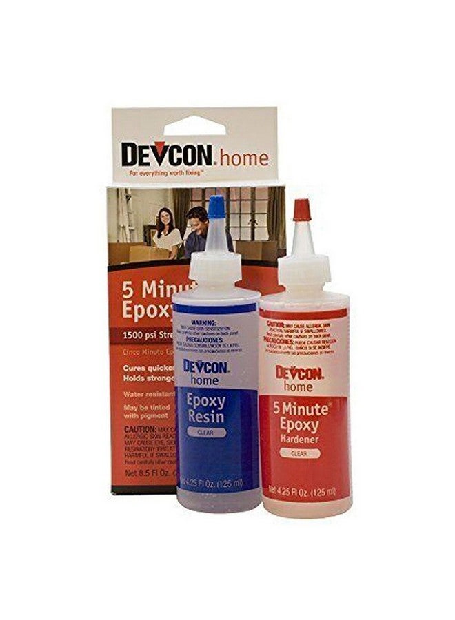 DEVCON 5 Minute Epoxy Clear 9oz 20945 - Image 2