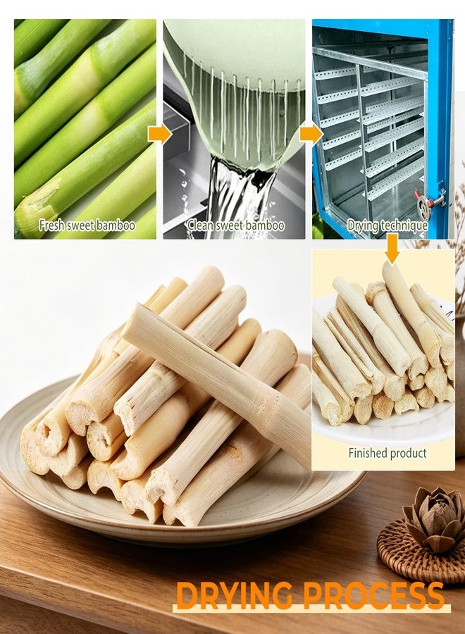 WYOMER 300g Sweet Bamboo Chew Toy Natural Sweet Bamboo Animals Molar Chew Sticks Toys Pet Snacks Bamboo Sticks Treats - Image 5