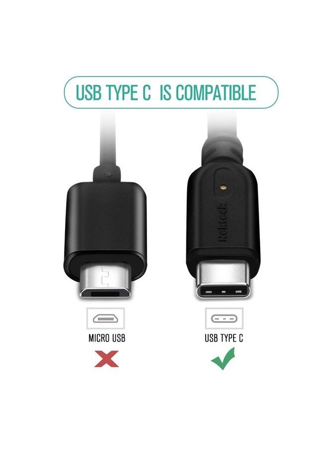 Nekteck - Type C Car Charger, Nekteck USB Adapter with 45W Power Delivery and 12W A Port Compatible with iPhone, iPad, MacBook, Galaxy, Google Pixel, 3.3ft Cable Included, NOT Ideal for Note10+PPS - Image 1
