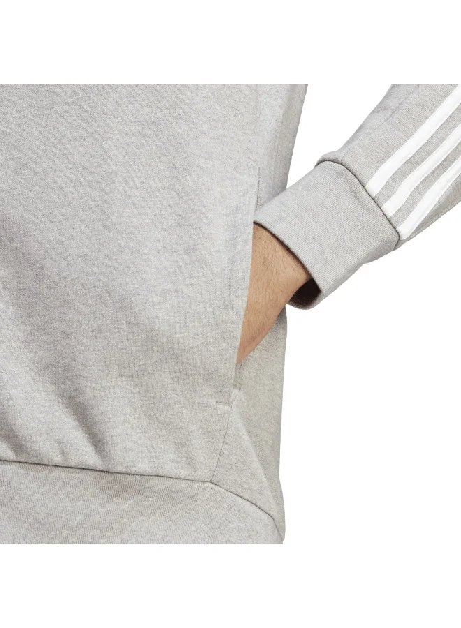adidas جاكيت تدريب رمادي M 3S Ft Fz Hd
