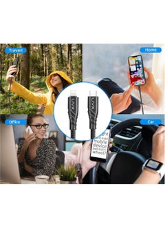 Livx Space 27W Type C To Lightning 2 Meter Iphone Ipad Compatible Smart Fast Charging and Data Cable Spc-01  - Image 5