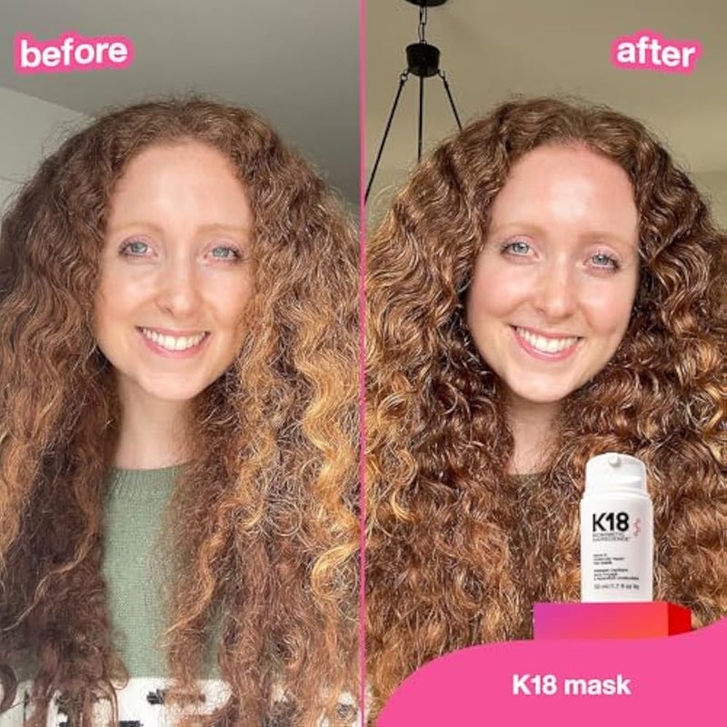 K18 Leave-In Molecular Hair Mask, Repairs Dry or Damaged Hair, Reverse Hair Damage from Bleach, Colour, Chemical Services & Heat, 50ml - Image 5