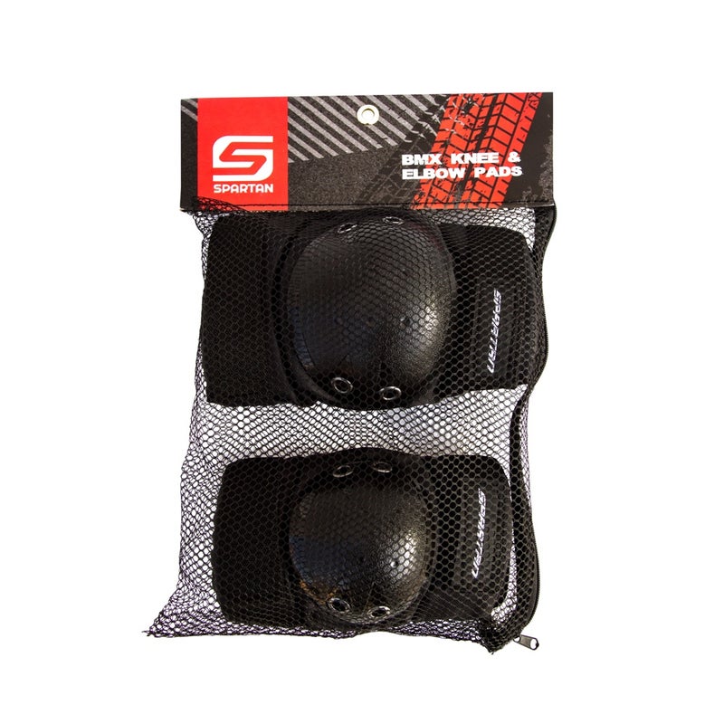 Spartan BMX Knee & Elbow Protective Pad Set