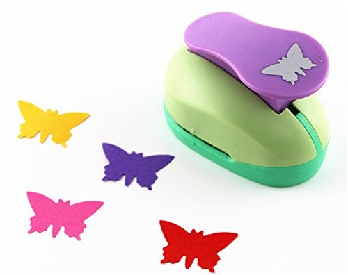 CADY Crafts Punch 2-Inch Paper Punches Craft Punches Butterfly - 3 - Image 1