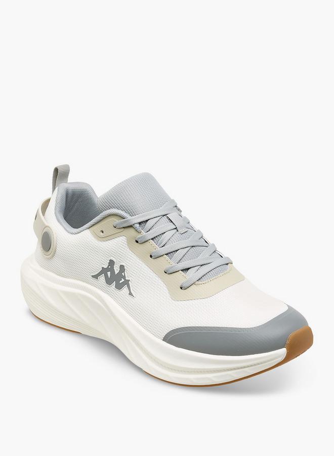 Kappa Men Logo Detail Lace-Up Sports Shoes - Image 2