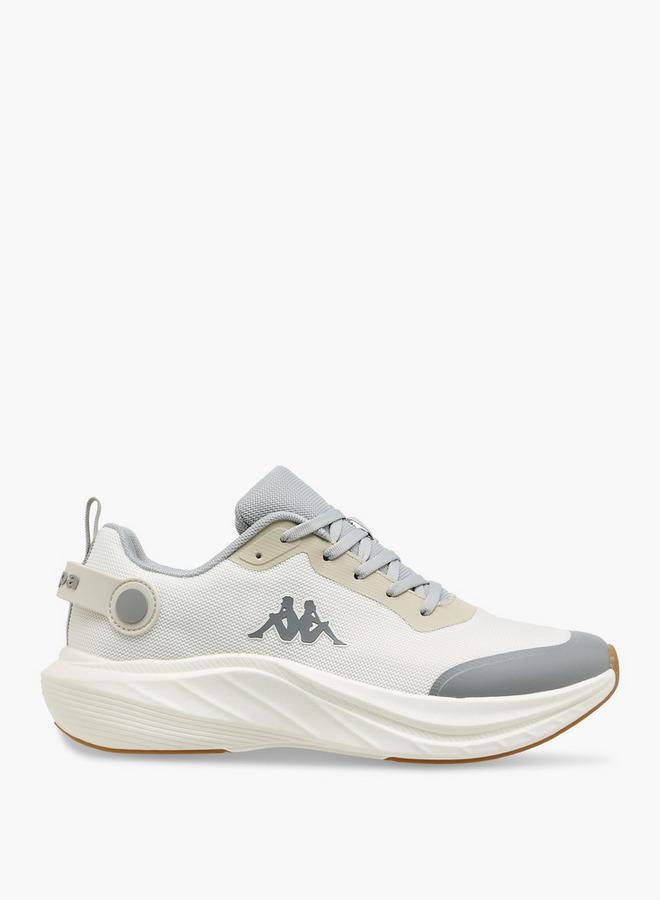 Kappa Men Logo Detail Lace-Up Sports Shoes - Image 3