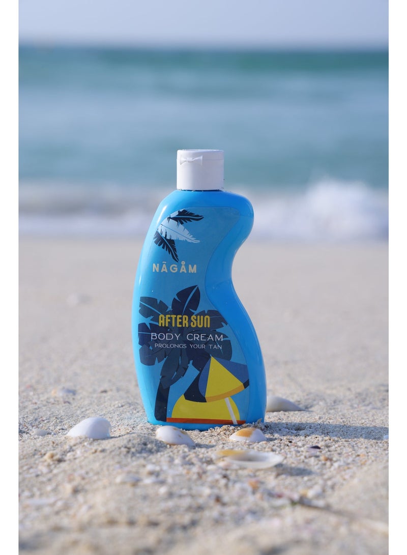 Nagam Sun After Sun Body Cream – Hydrating & Soothing, Prolongs Tan – 150 ml - Image 2