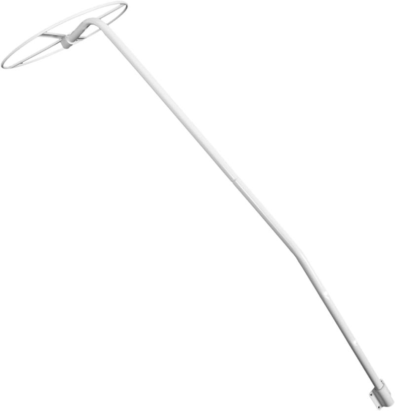 Round Dome Canopy Net Rack for Boys and Girls Crib Adjustable Mosquito Net Holder Accessory Fits Standard Cribs Easy Assembly Sturdy Material - Image 1