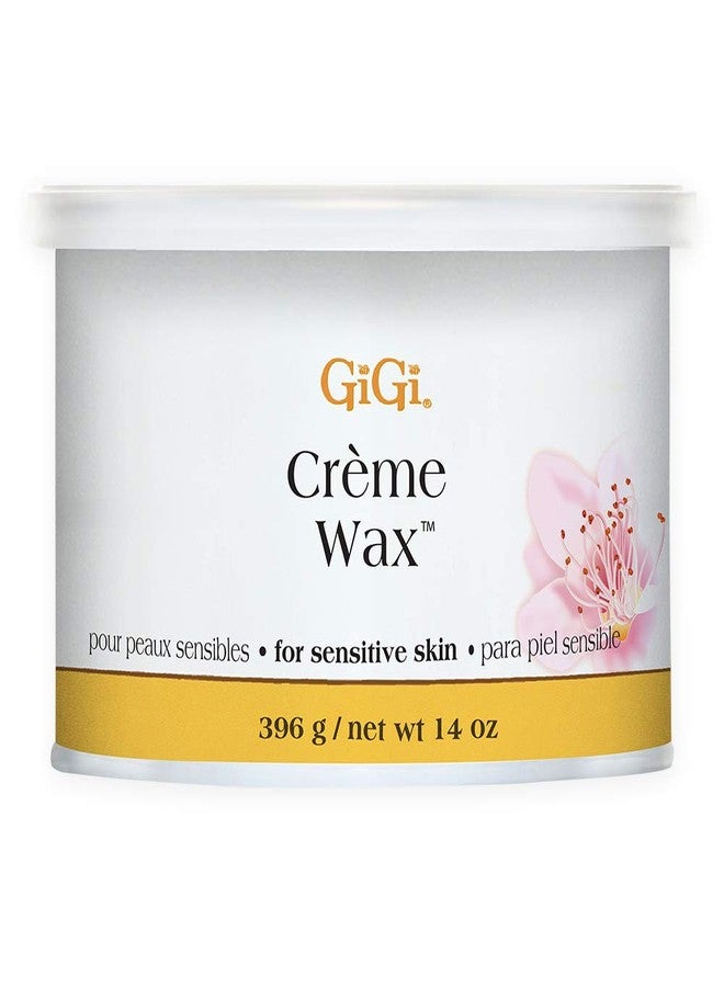 GiGi Crème Wax for Hair Removal, Soft Wax for Sensitive Skin, Face & Body, Gentle Formula, 14 oz, 1 Pack - Image 1