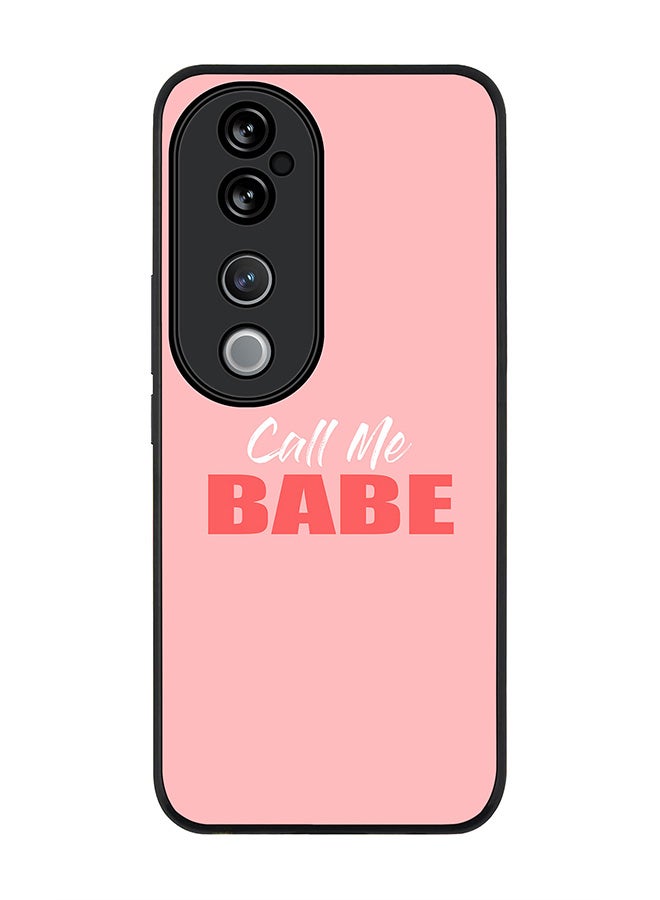 Stylizedd For vivo V40 5G /vivo V40 Pro Case,Slim fit Camera Protection, Shockproof Thin Phone cover - Call me babe - Image 1