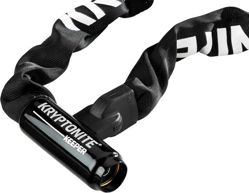 Kryptonite Keeper 785 Integrated Bicycle Lock Chain - 33.5 Inch, Black - Image 3