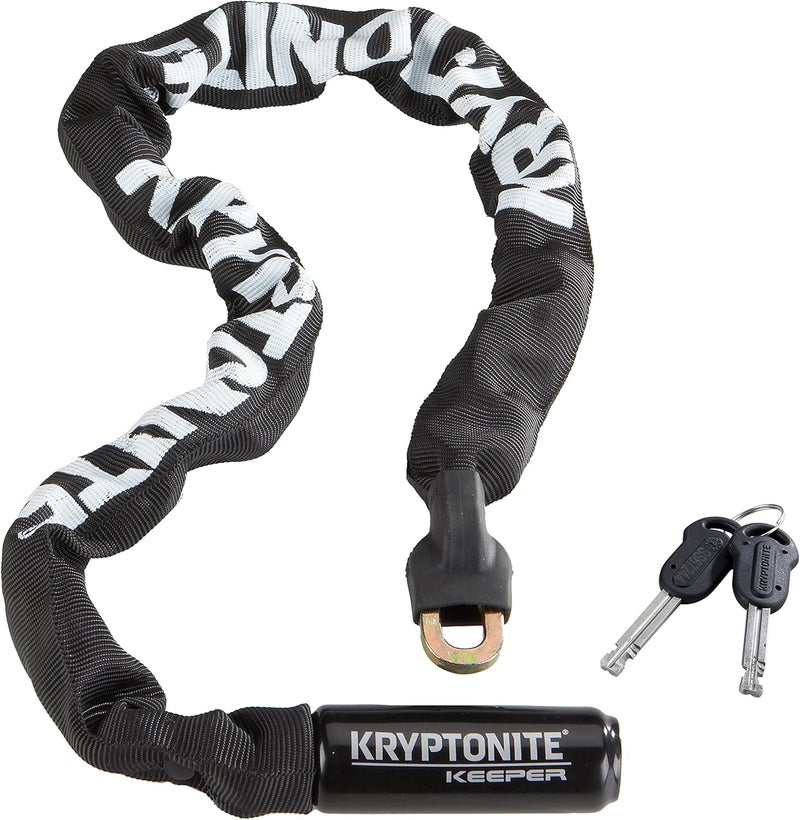 Kryptonite Keeper 785 Integrated Bicycle Lock Chain - 33.5 Inch, Black - Image 1