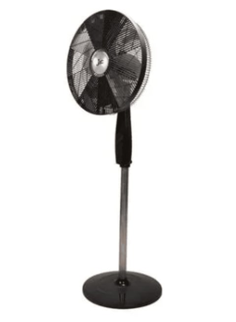 18-inch stand fan with remote control, 5 blades, 75W copper motor from JAC NGSF1842R